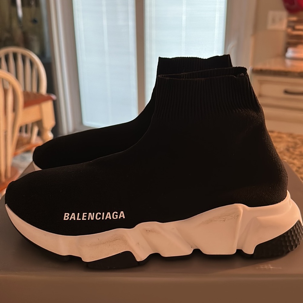 Balenciaga speed knit high top sneakers - Picture 3 of 10